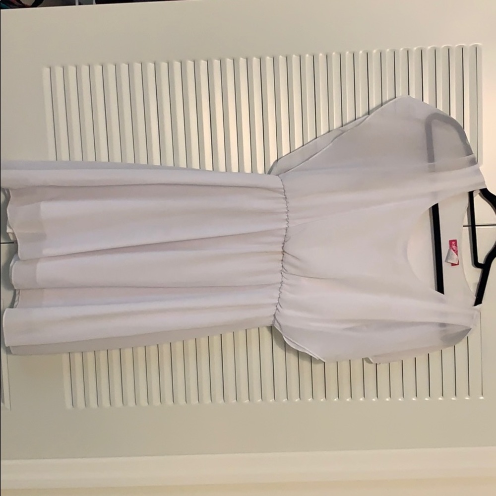 White dress